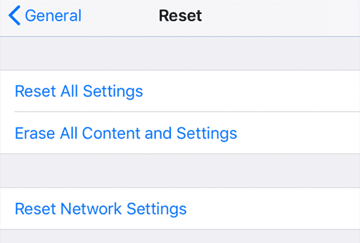 réinitialisation de l'iPad en usine avec iCloud