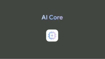 Google publie sa première mise à jour de l'application AI Core 10 Google releases its first AI Core application update