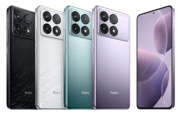 Redmi k70 color options