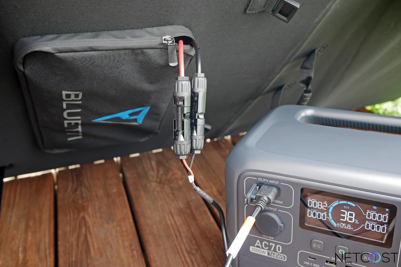 TEST Batterie BLUETTI AC70 et panneau solaire PV350: Le kit parfait pour les campeurs ? 34 Bluetti Ac70 + Pv350 Test Review Batterie Netcost (12)