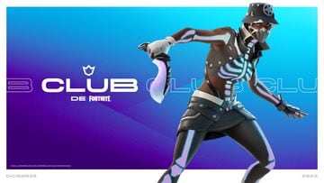 club fortnite décembre 2023 nouvelle skin exploratrice squelettique