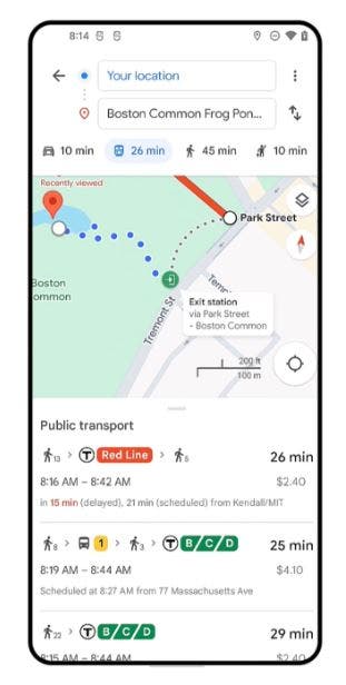 Google Maps reçoit de nouvelles mises à jour 2 Google Maps recoit de nouvelles mises a jour