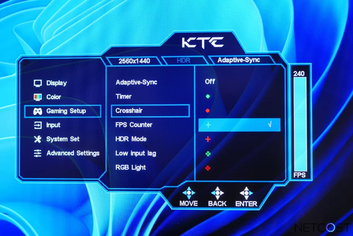 TEST KTC G27P6: L'écran Gaming 27" OLED 1440p G-Sync/FreeSync 240Hz parfait ? 34 Ktc G27p6 Test Review Gaming Monitor Netcost (35)