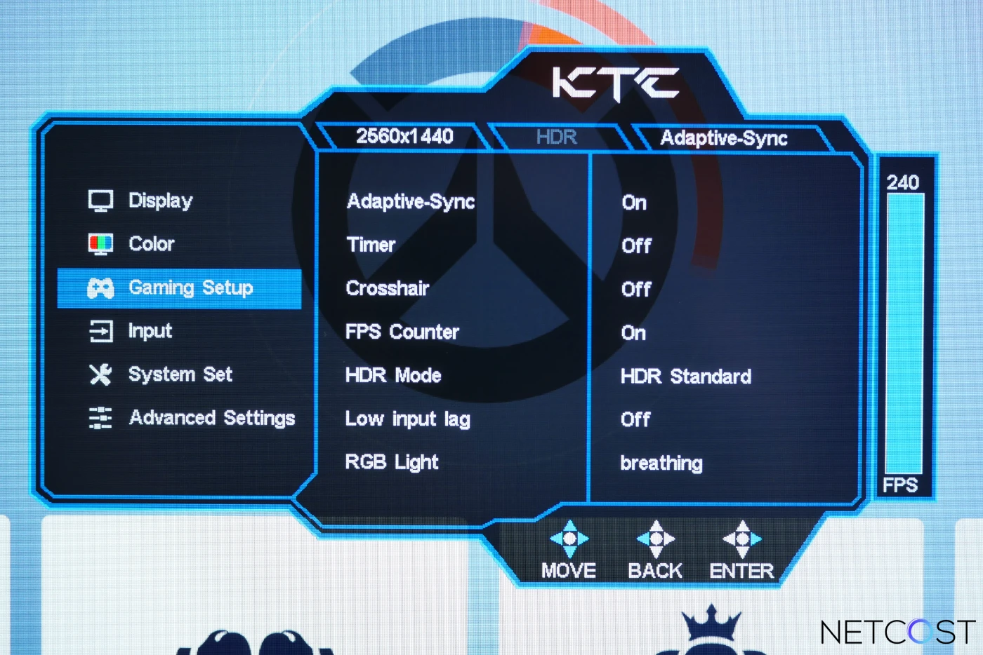 TEST KTC G27P6: L'écran Gaming 27" OLED 1440p G-Sync/FreeSync 240Hz parfait ? 31 Ktc G27p6 Test Review Gaming Monitor Netcost (37)