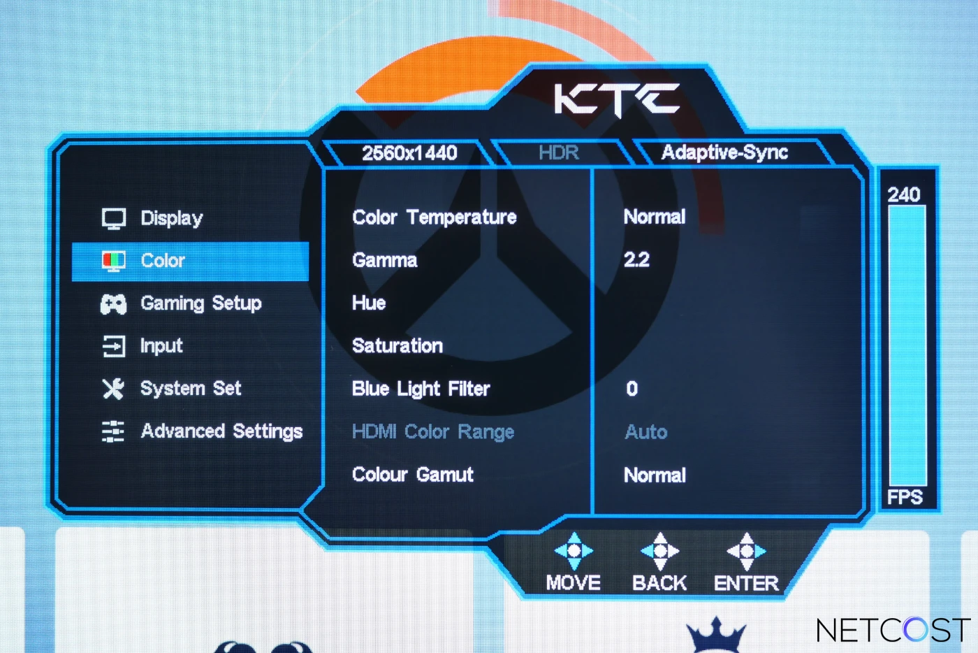 TEST KTC G27P6: L'écran Gaming 27" OLED 1440p G-Sync/FreeSync 240Hz parfait ? 30 Ktc G27p6 Test Review Gaming Monitor Netcost (38)