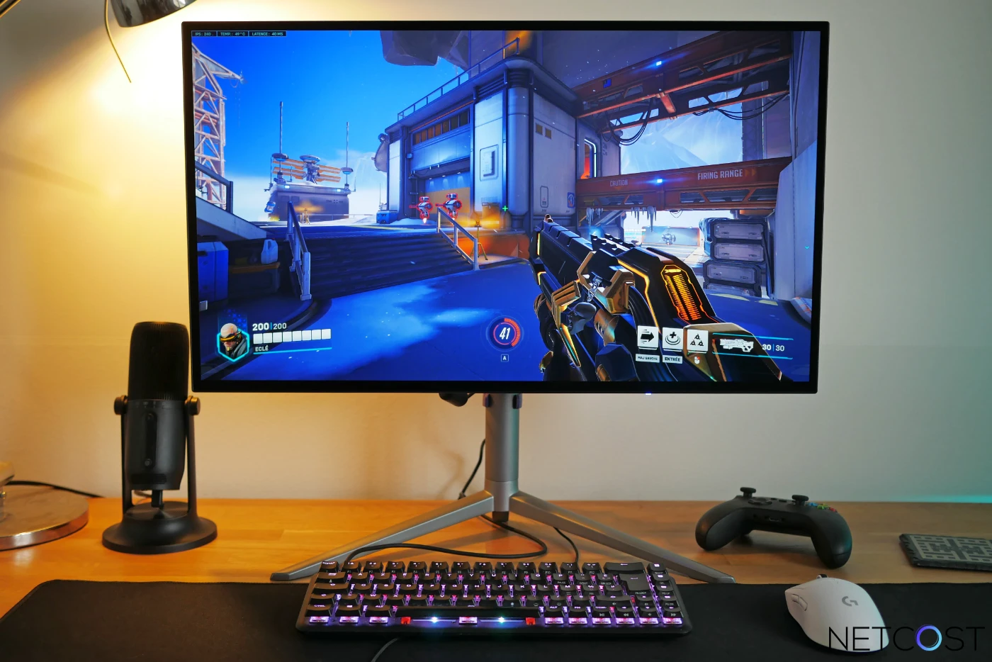 TEST KTC G27P6: L'écran Gaming 27" OLED 1440p G-Sync/FreeSync 240Hz parfait ? 39 Ktc G27p6 Test Review Gaming Monitor Netcost (47)