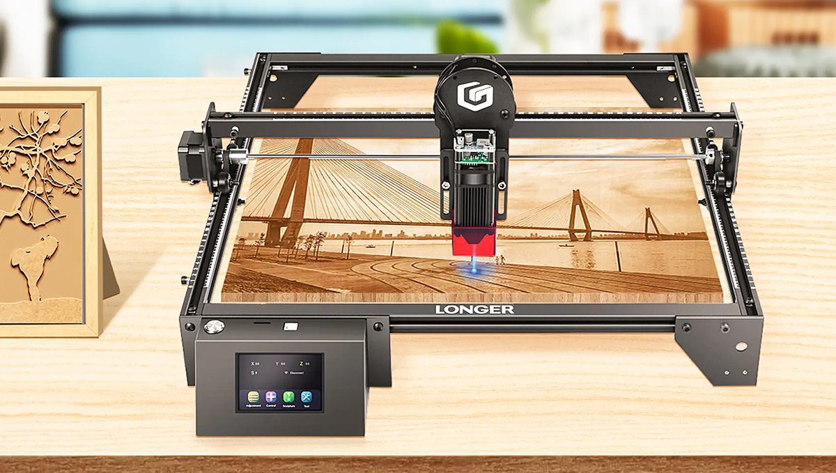 Un graveur laser efficace et pas cher grâce au Black Friday ! Longer RAY5 10W 120 Longer Ray5 10w Graveur Laser