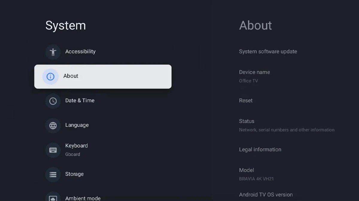 Comment mettre à jour Hisense Google TV
