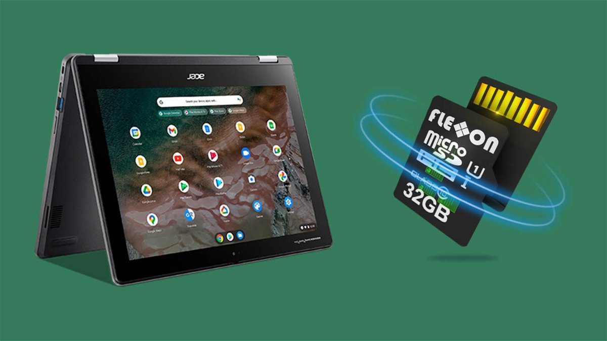 Comment installer une carte SD dans un Chromebook