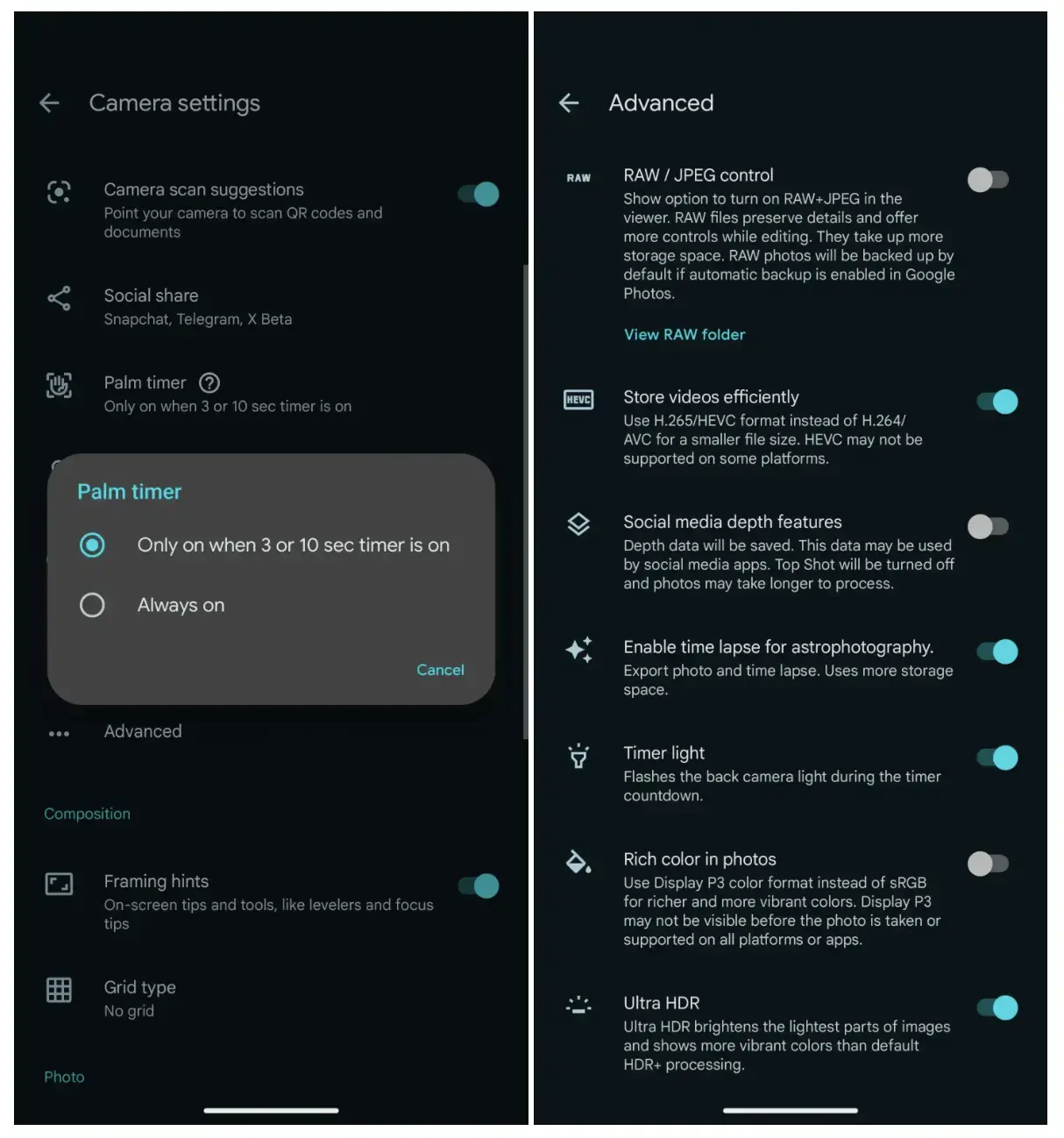 Pixel Camera app version 9.2