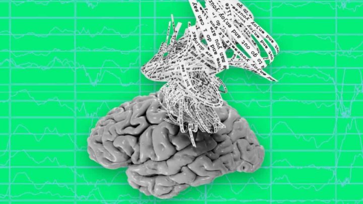 Une nouvelle technique de "légende mentale" parvient à lire les pensées humaines ! 2 Illustration credit: Jerry Tang/Martha Morales/The University of Texas at Austin.