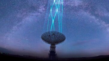 Les scientifiques surveillent le ciel nocturne pour détecter des sondes extraterrestres 8 Ilustração da procura por alienígenas