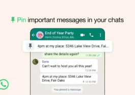 how to pin any message in chats on whatsapp