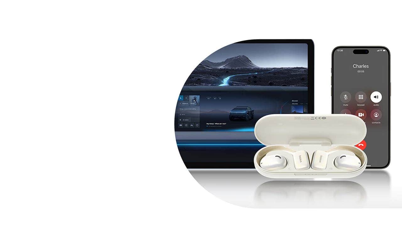 Des écouteurs Baseus AirGo AG20 à conduction osseuse offrent un confort et une bonne qualité audio 3 Dual connectivity AirGO AG20