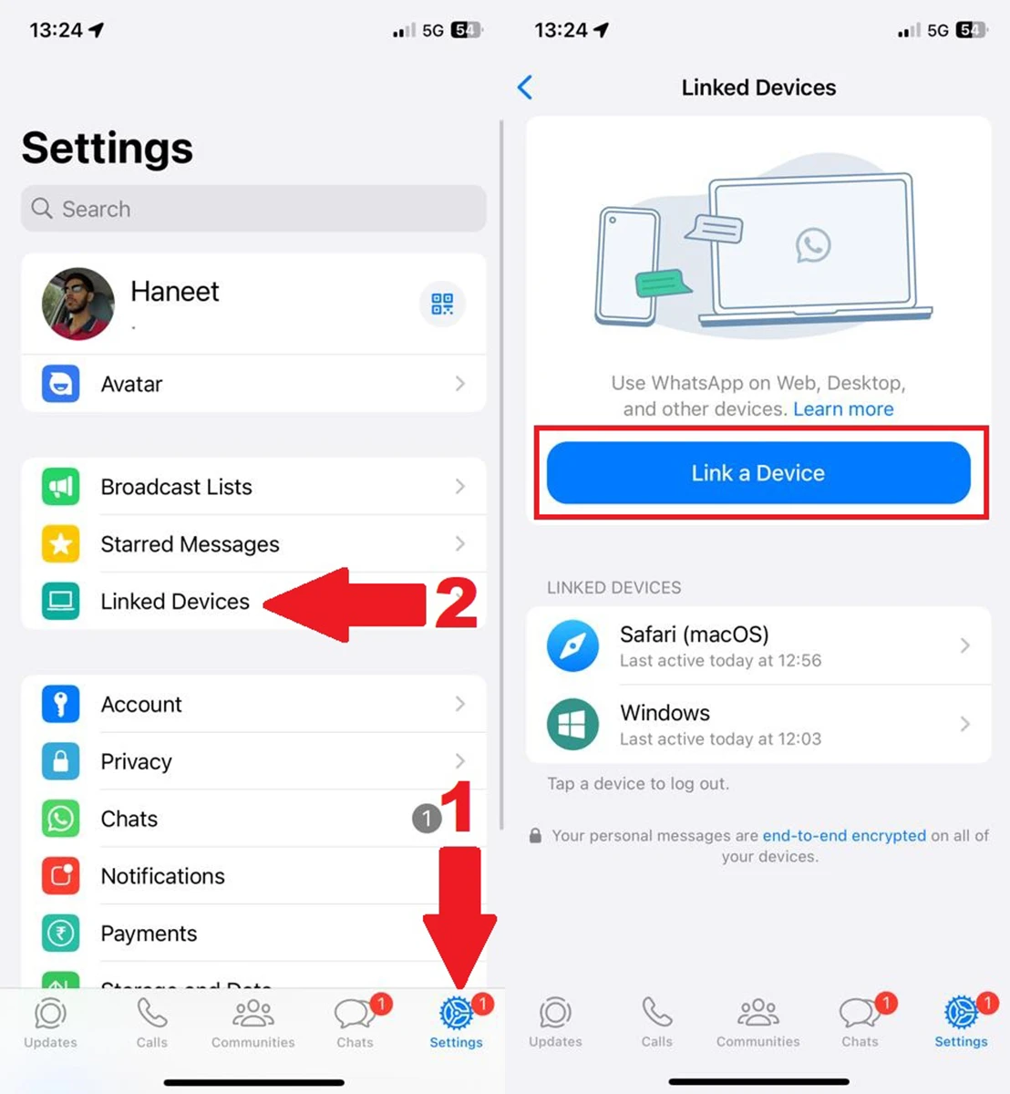 Comment utiliser le même compte WhatsApp sur Android et iPhone 4 How to use Same WhatsApp account on Android and iPhone