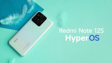 Redmi Note 12S commence à recevoir la mise à jour de HyperOS 1 Redmi Note 12S starting to receive HyperOS upgrade