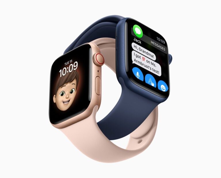L'Apple Watch SE offre de nombreuses fonctionnalités pour les enfants plus âgés. C'est donc une bonne smartwatch pour les enfants. (Photo : Apple)