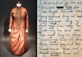 Acquista un abito d’epoca ma trova un messaggio segreto in una tasca nascosta: ecco cosa dice
