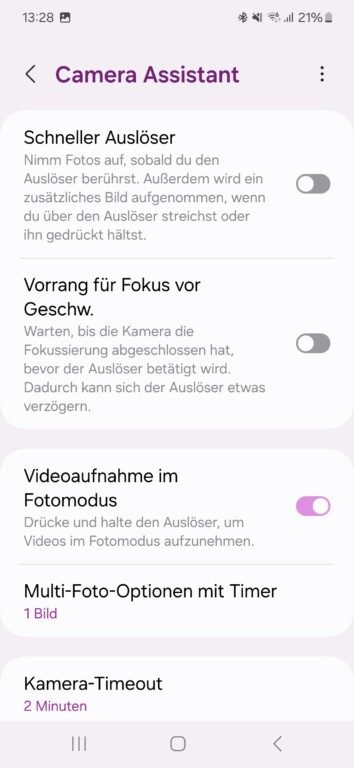 Vous pouvez tout activer et désactiver en fonction de vos besoins. (Capture d'écran)