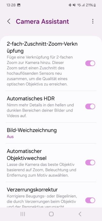 C'est ce que propose, par exemple, le Galaxy S23 (Capture d'écran)