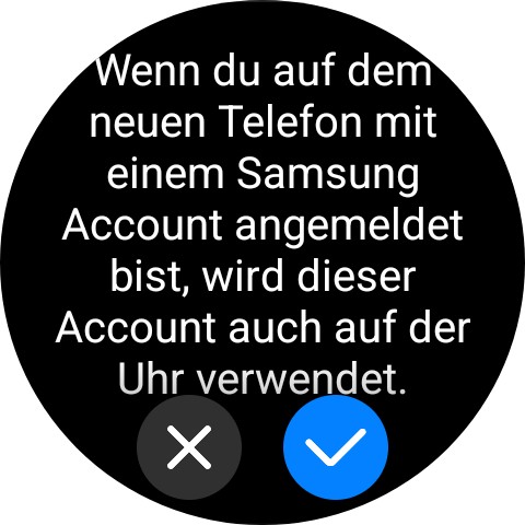 Connecter la Samsung Galaxy Watch à un nouveau smartphone: voici comment faire 3 L'application Samsung Wearable transfère l'application vers la montre. (Capture d'écran)