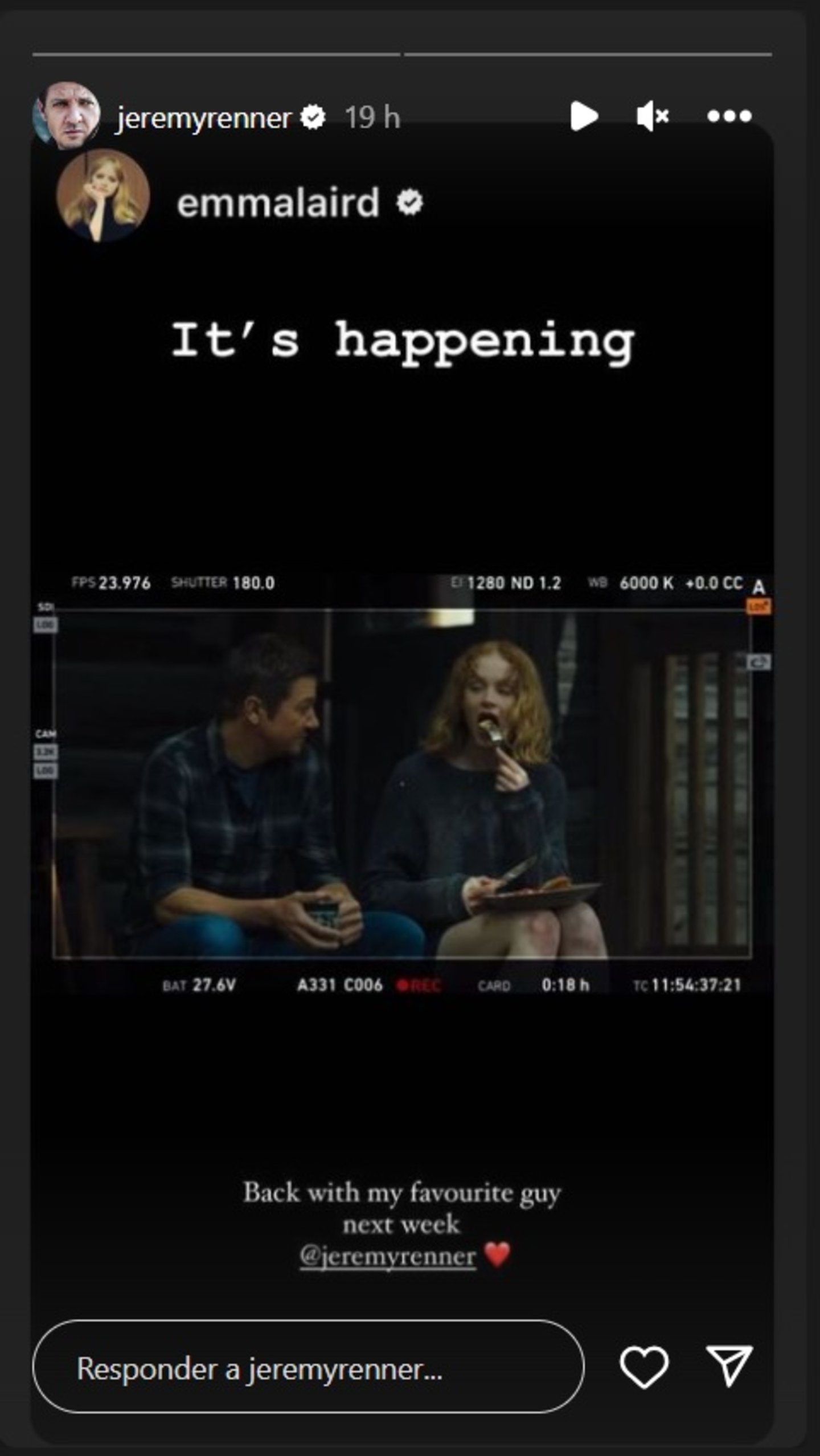 Jeremy Renner est sur le point de revenir à l'action après l'accident qui a failli lui coûter la vie il y a un an 3 jeremy renner emma laird