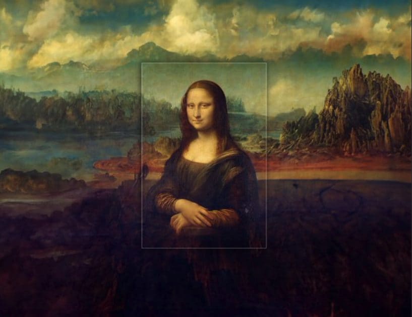 Ces 7 images de 2023 ont changé notre perception du monde: toutes sont faites par l'IA 6 KODY YOUNG | Lo sfondo della Gioconda