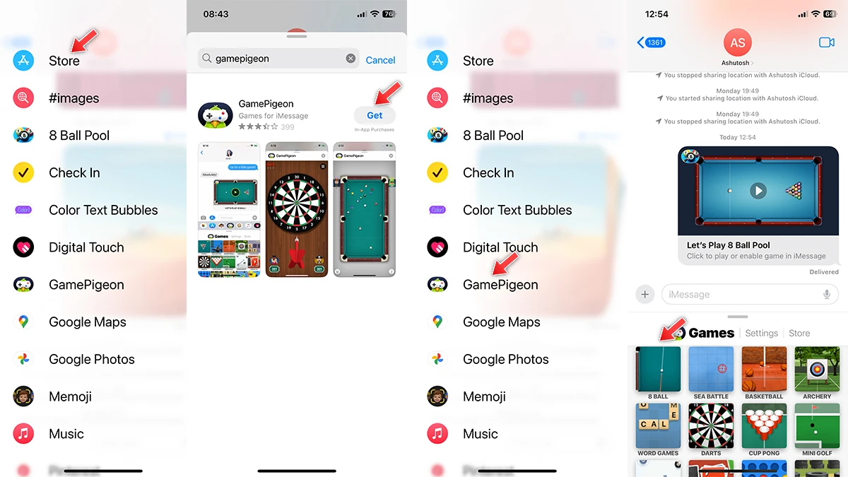 Comment jouer au billard 8 boules sur iMessage 4 Comment jouer à 8 Ball Pool sur iMessage