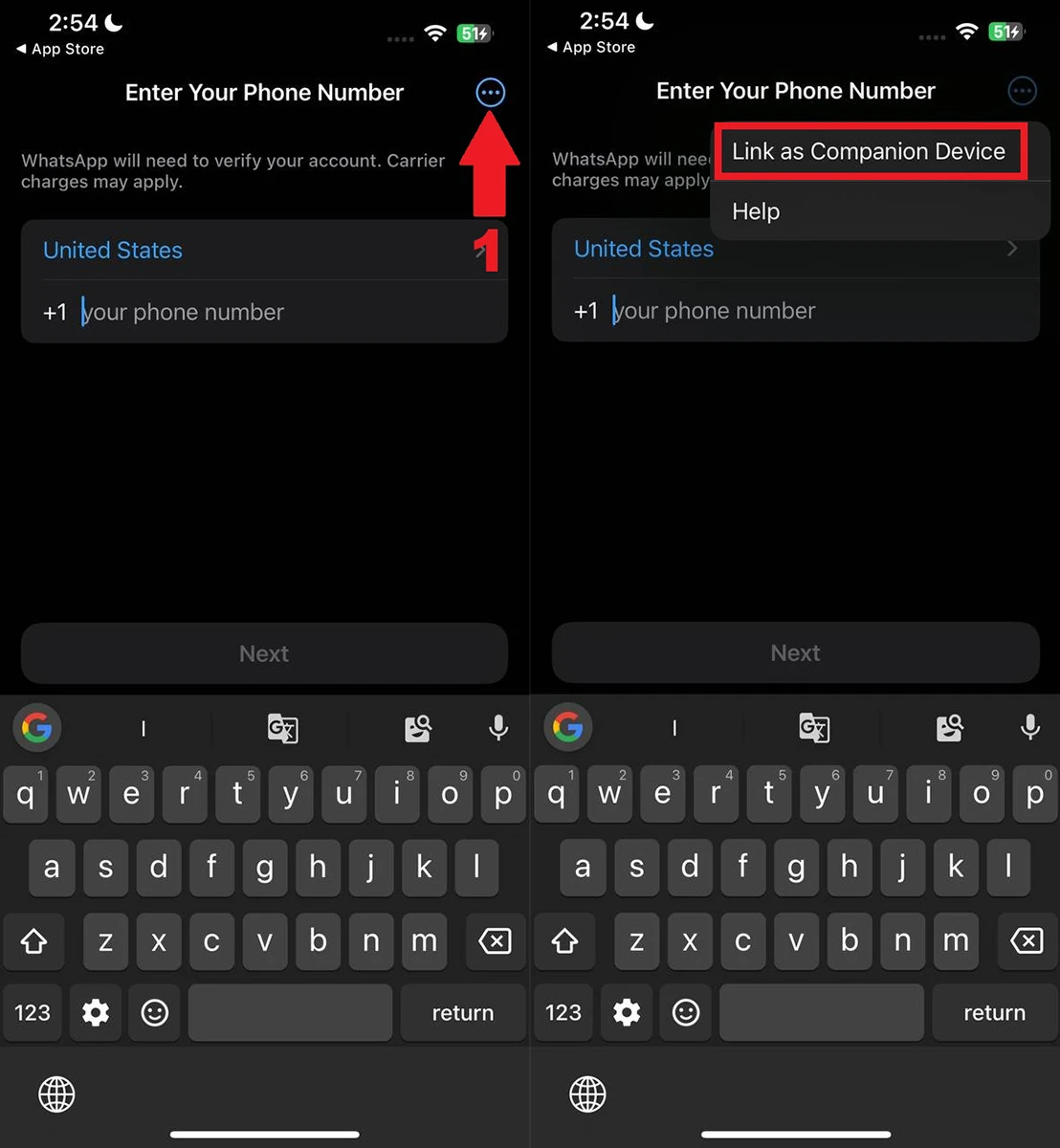 Comment utiliser le même compte WhatsApp sur Android et iPhone 2 How to use Same WhatsApp account on Android and iPhone