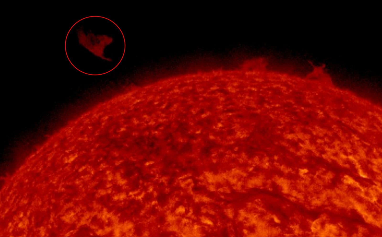 Tornade de plasma monstrueuse apparaît sur le Soleil : une vidéo époustouflante 3 Tornado de plasma de décembre 2023. Crédit : NASA / SDO