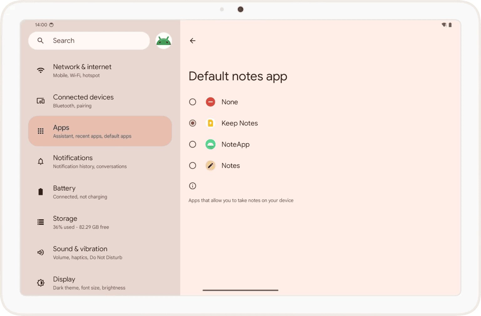 Google Keep se prepare a etre lapplication de notes par