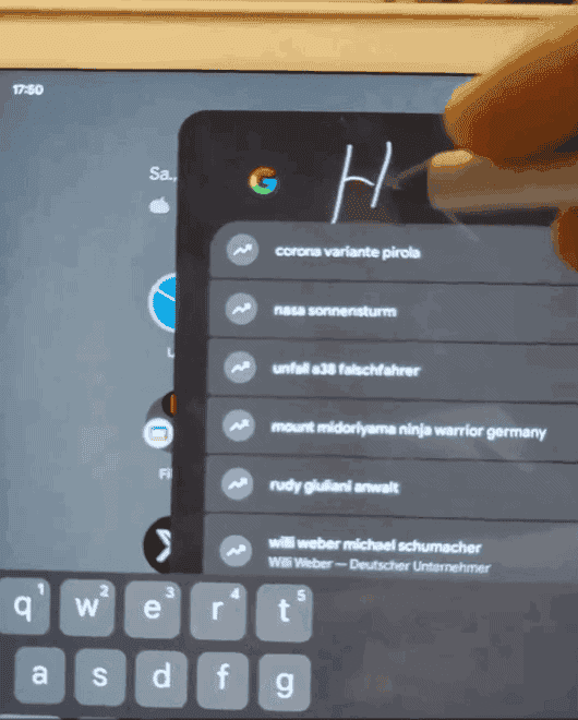 Méthode de saisie Gboard