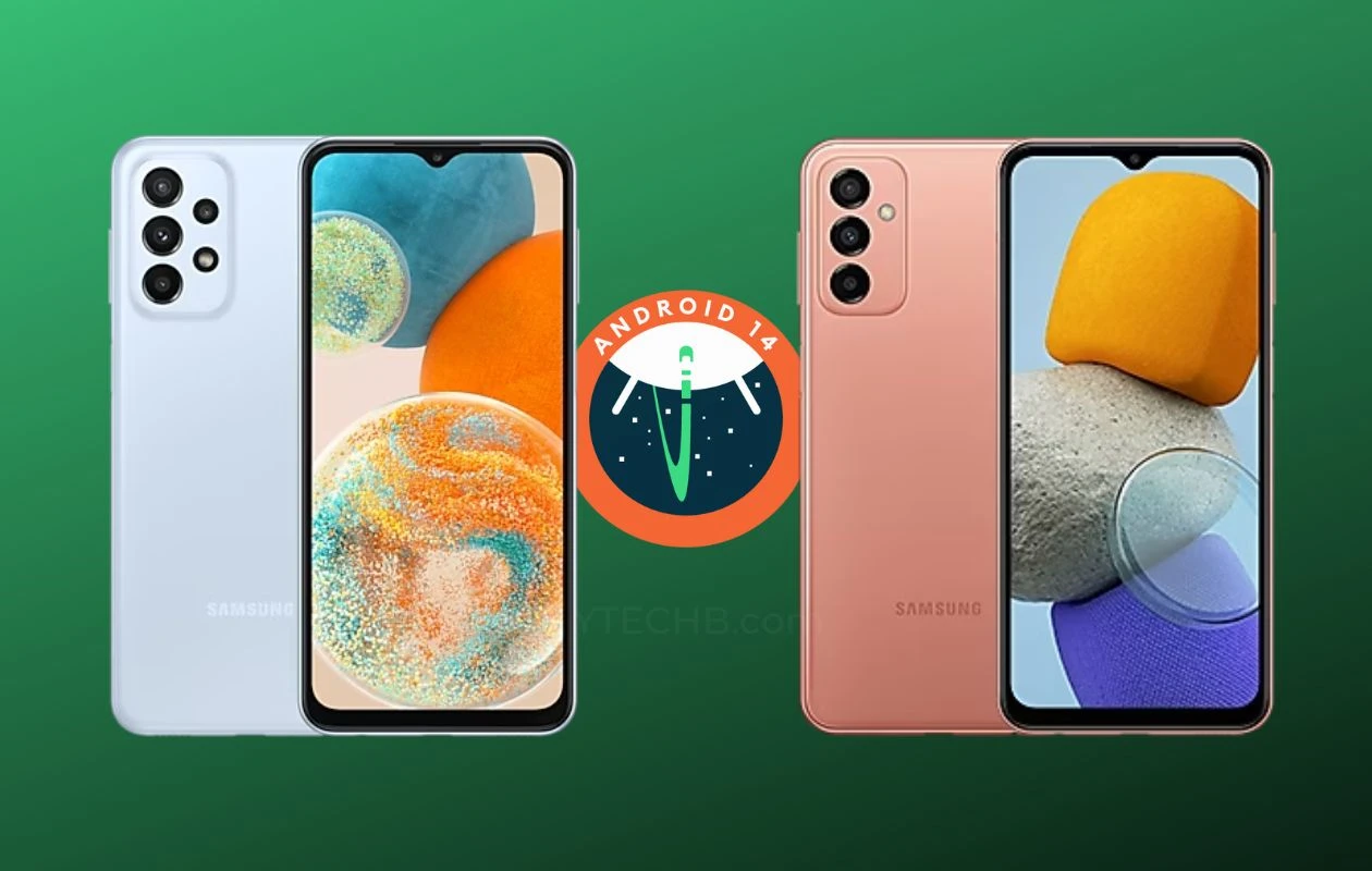 samsung galaxy a23 android 14 update