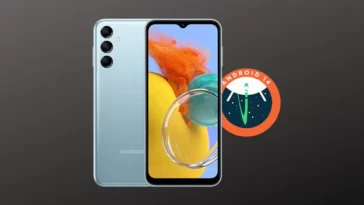 Samsung Galaxy M14 android 14 update