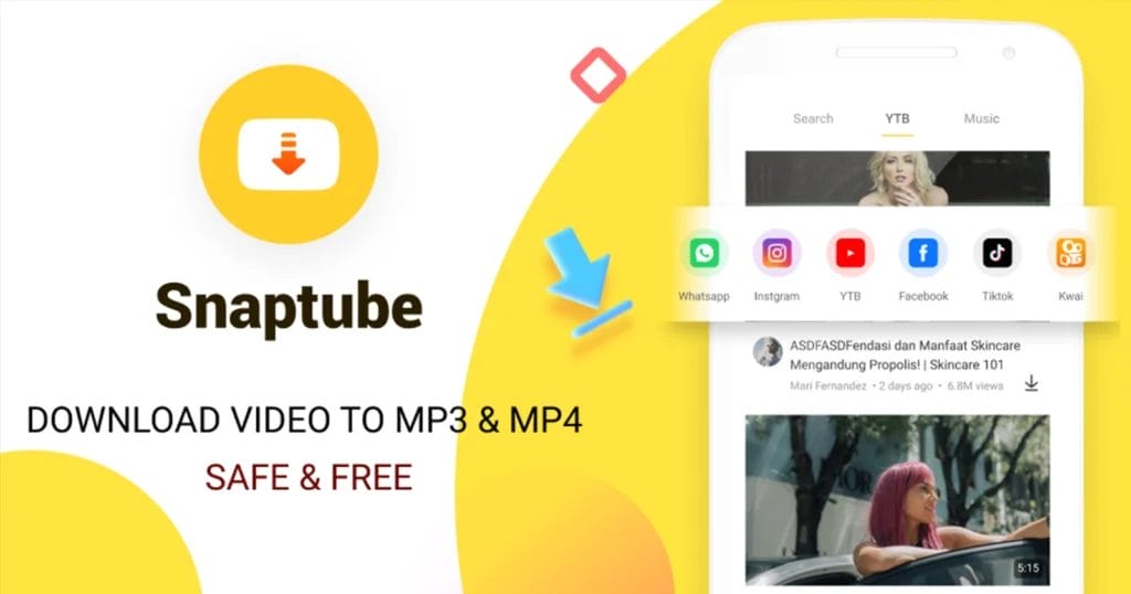 Téléchargez gratuitement des chansons MP3 de haute qualité avec l'application Snaptube 2 Telechargez gratuitement des chansons MP3 de haute qualite avec lapplication.webp