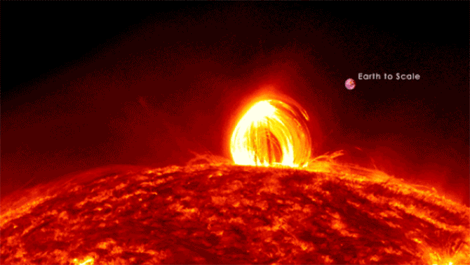 Telescope spatial detecte des supereruptions 10 000 fois plus lumineuses