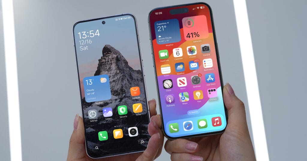 iOS vs HyperOS: Des similitudes choquantes 2 iOS vs HyperOS Des similitudes choquantes