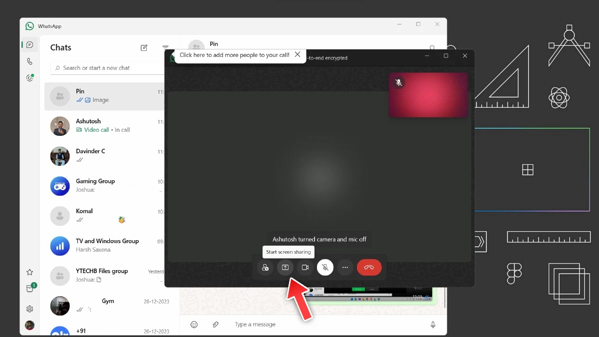 Comment partager l'écran sur WhatsApp depuis iPhone, Android et un ordinateur de bureau 4 How to Share Screen on WhatsApp