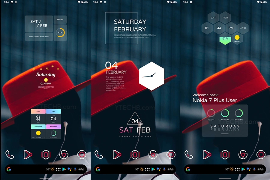 Les 12 meilleurs widgets KWGT pour personnaliser l'écran d'accueil Android 3 best kwgt widgets