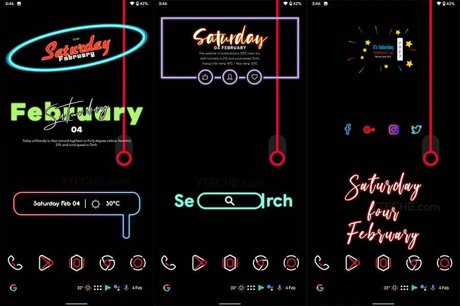 Les 12 meilleurs widgets KWGT pour personnaliser l'écran d'accueil Android 5 best kwgt widgets