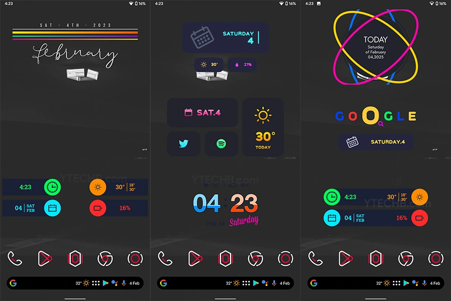 Les 12 meilleurs widgets KWGT pour personnaliser l'écran d'accueil Android 8 best kwgt widgets