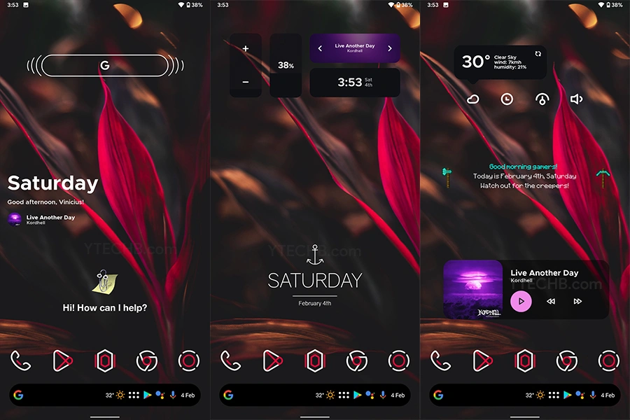 Les 12 meilleurs widgets KWGT pour personnaliser l'écran d'accueil Android 6 best kwgt widgets