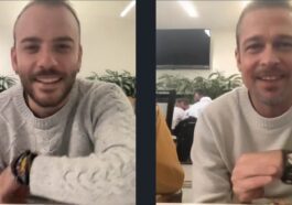 Abbiamo fatto una videochiamata con Brad Pitt ma lui ancora non lo sa