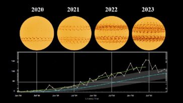 Pourquoi en 2023 le Soleil s'est rempli de taches solaires (et en 2024 il y en aura encore plus) 17 Perché nel 2023 il Sole si è riempito di macchie solari (e nel 2024 saranno ancora di più)
