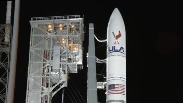 Photo de la première mission privée vers la Lune montre qu'il y a quelque chose de terriblement faux 18 Imagem da Vulcan Centaur