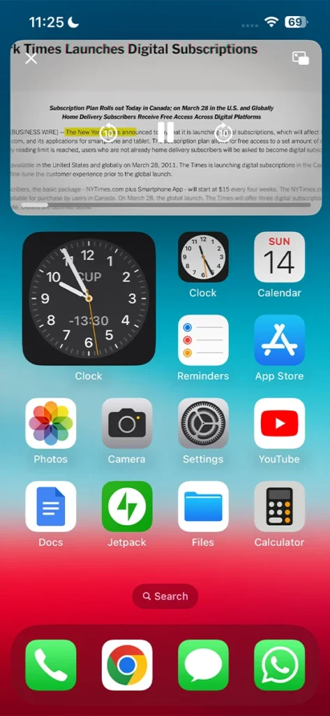 Comment utiliser le PiP de YouTube sur l'iPhone