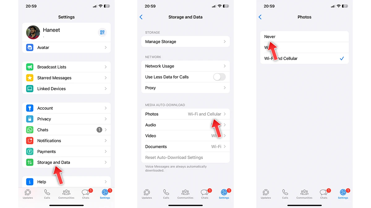 Comment empêcher WhatsApp de sauvegarder les photos 4 Comment empêcher WhatsApp d'enregistrer les photos