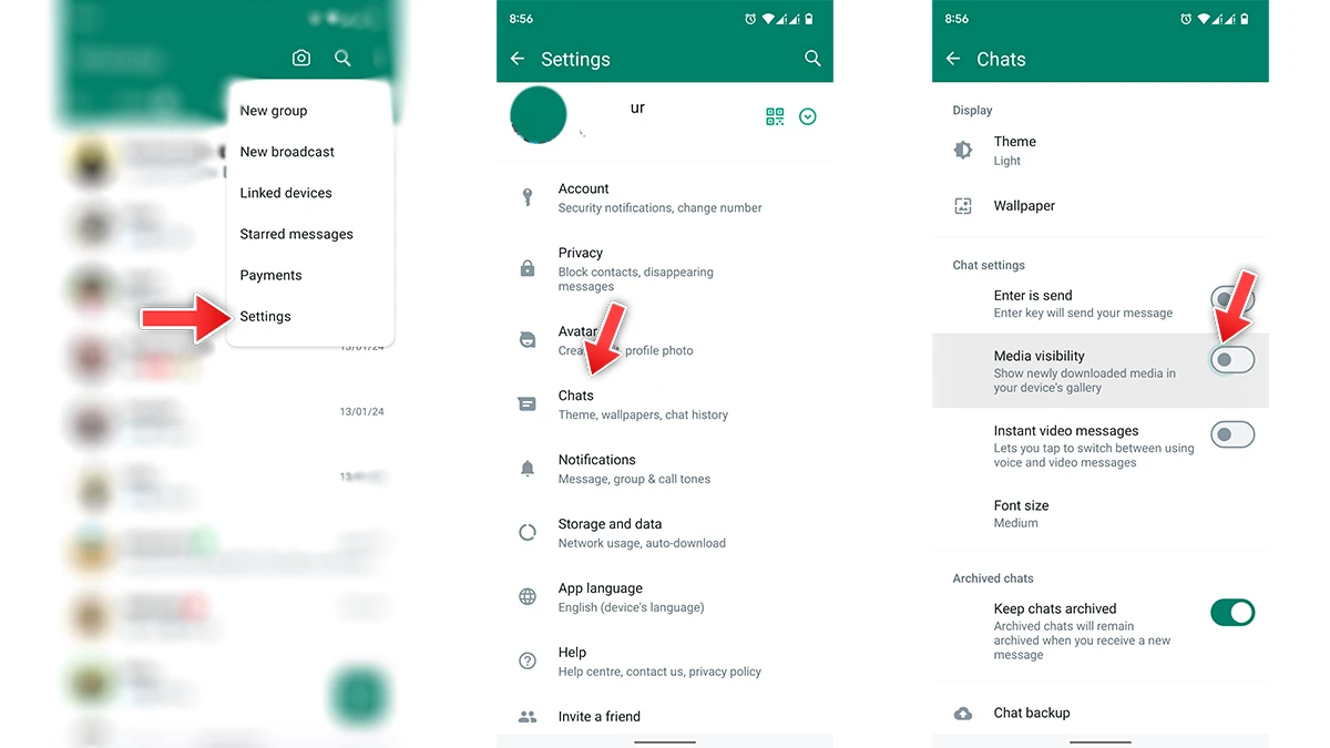 Comment empêcher WhatsApp de sauvegarder les photos 5 Comment empêcher WhatsApp d'enregistrer les photos