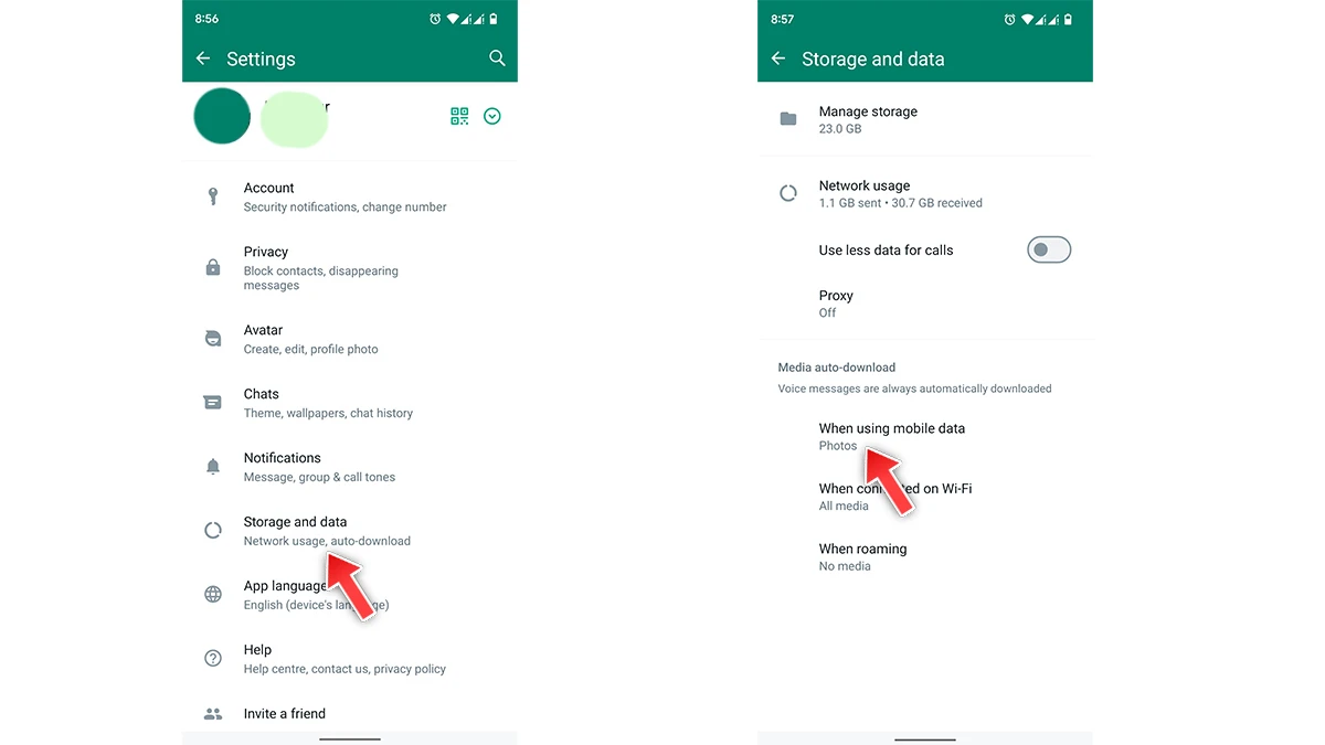 Comment empêcher WhatsApp de sauvegarder les photos 7 Comment empêcher WhatsApp d'enregistrer les photos
