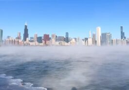 Le spectacle de la "fumée" sortant du lac Michigan : voici quelle en est la cause 3 Lo spettacolo del “fumo” che esce dal lago Michigan: ecco qual è la causa